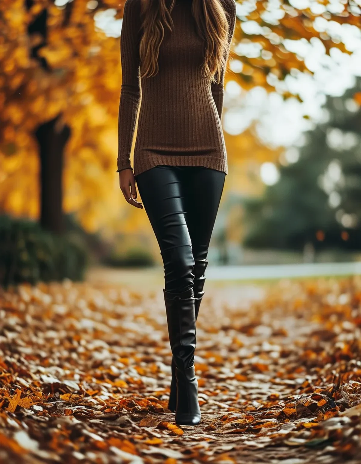 The Gap Between Your Leggings and Your Boots